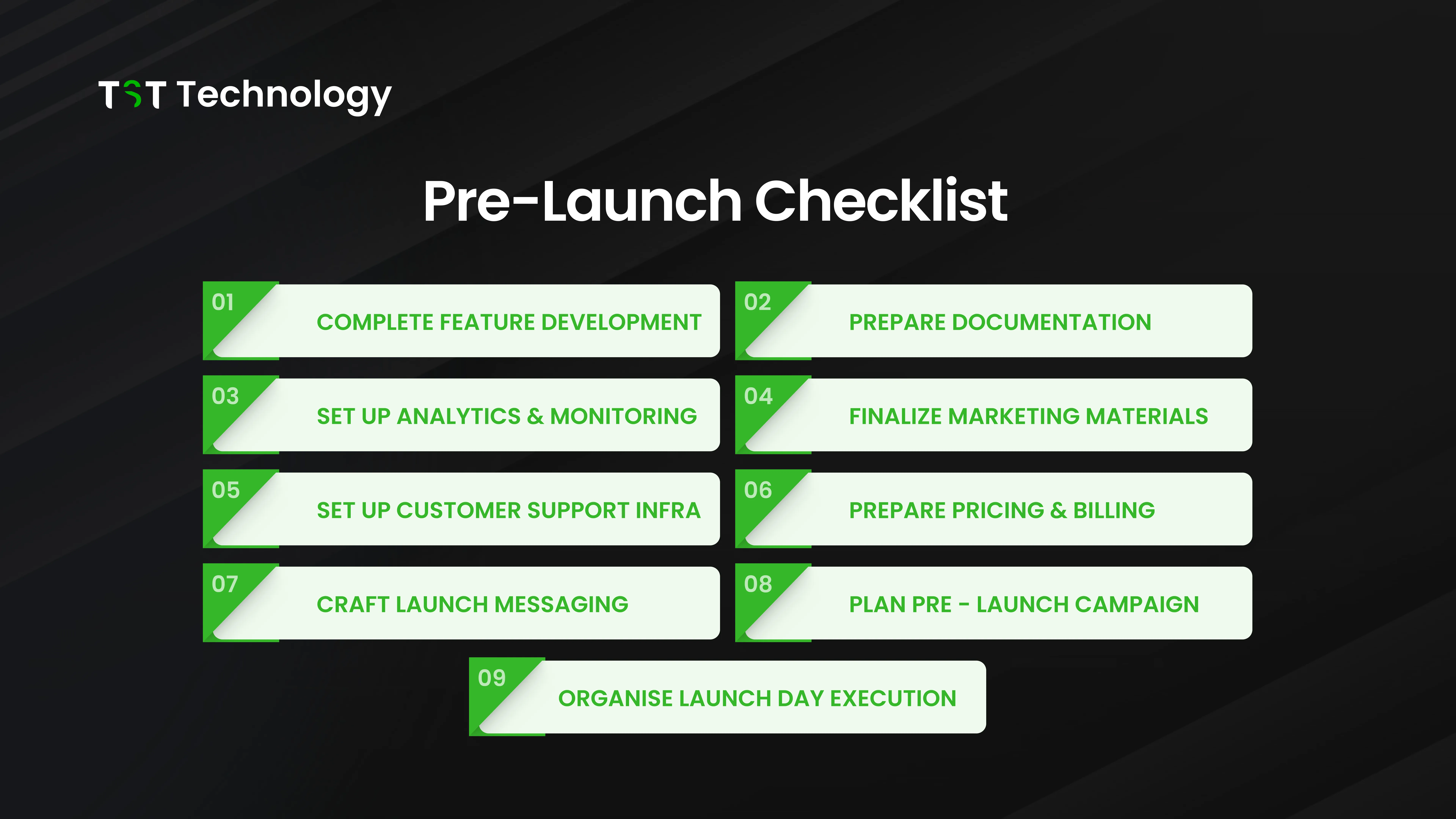 Pre-Launch Checklist