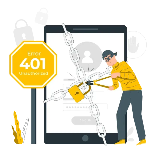 401 Error Unauthorized-pana