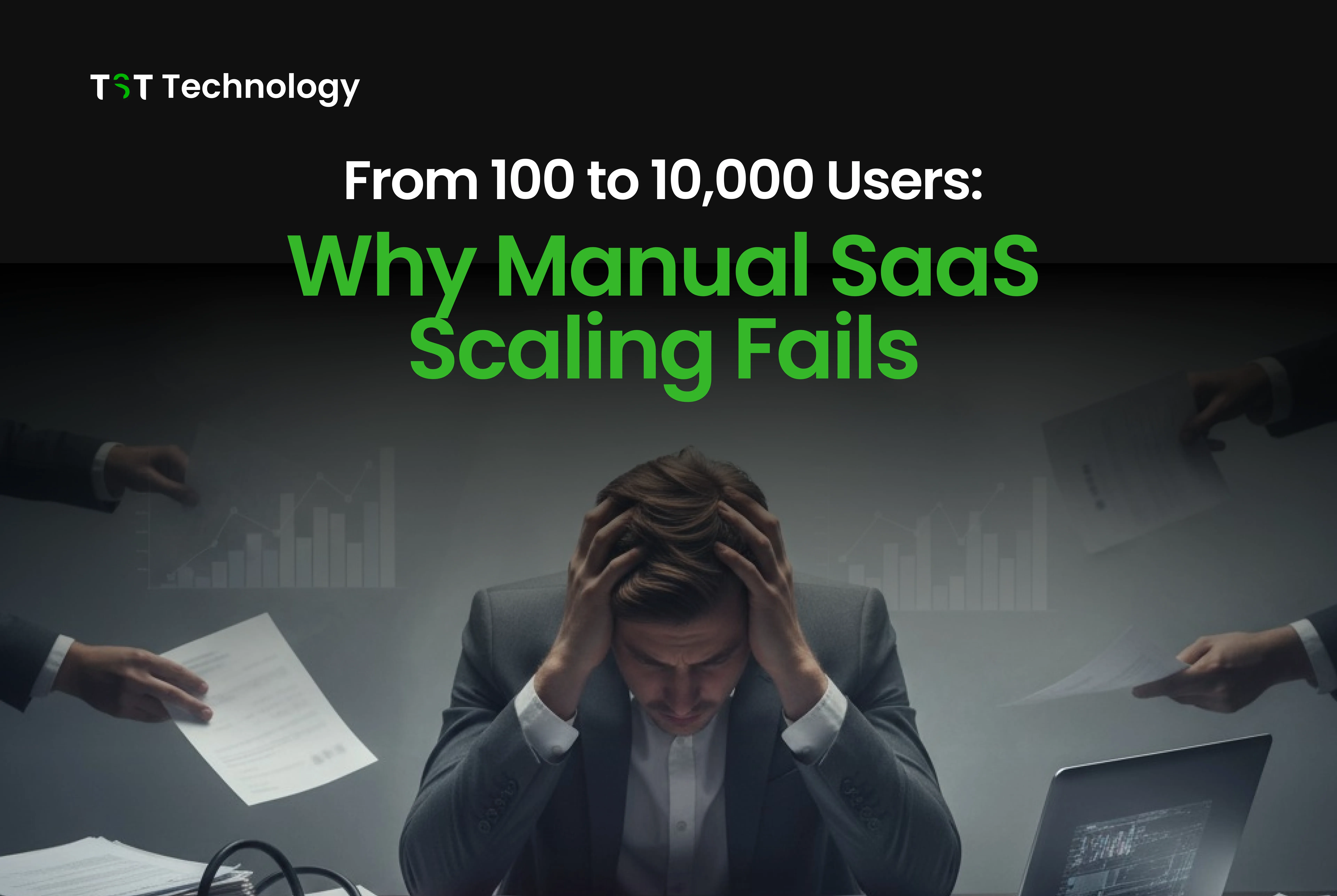 From 100 to 10,000 Users: Why Manual SaaS Scaling Fails 