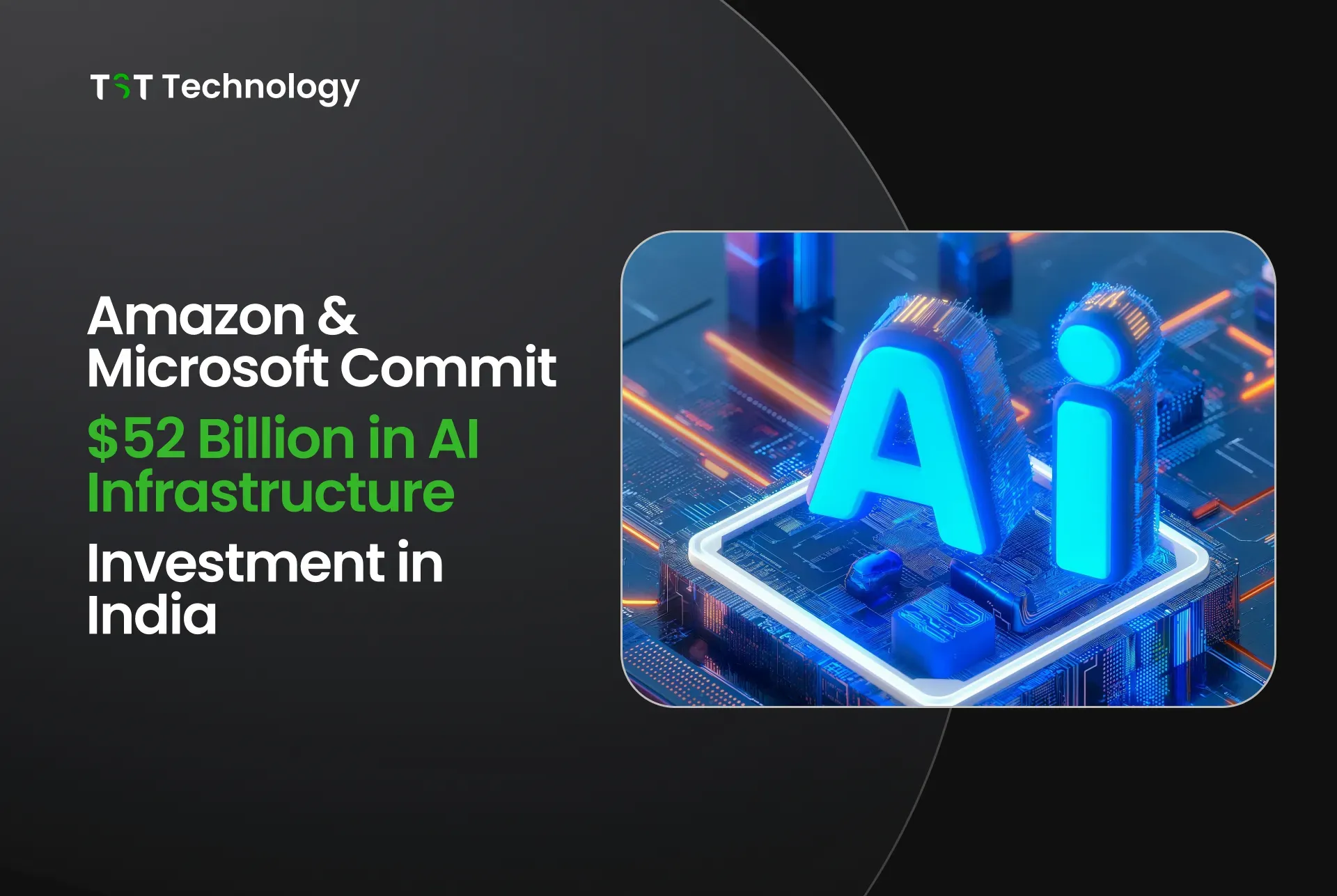 Amazon & Microsoft Commit $52 Billion in AI Infrastructure Investment in India.