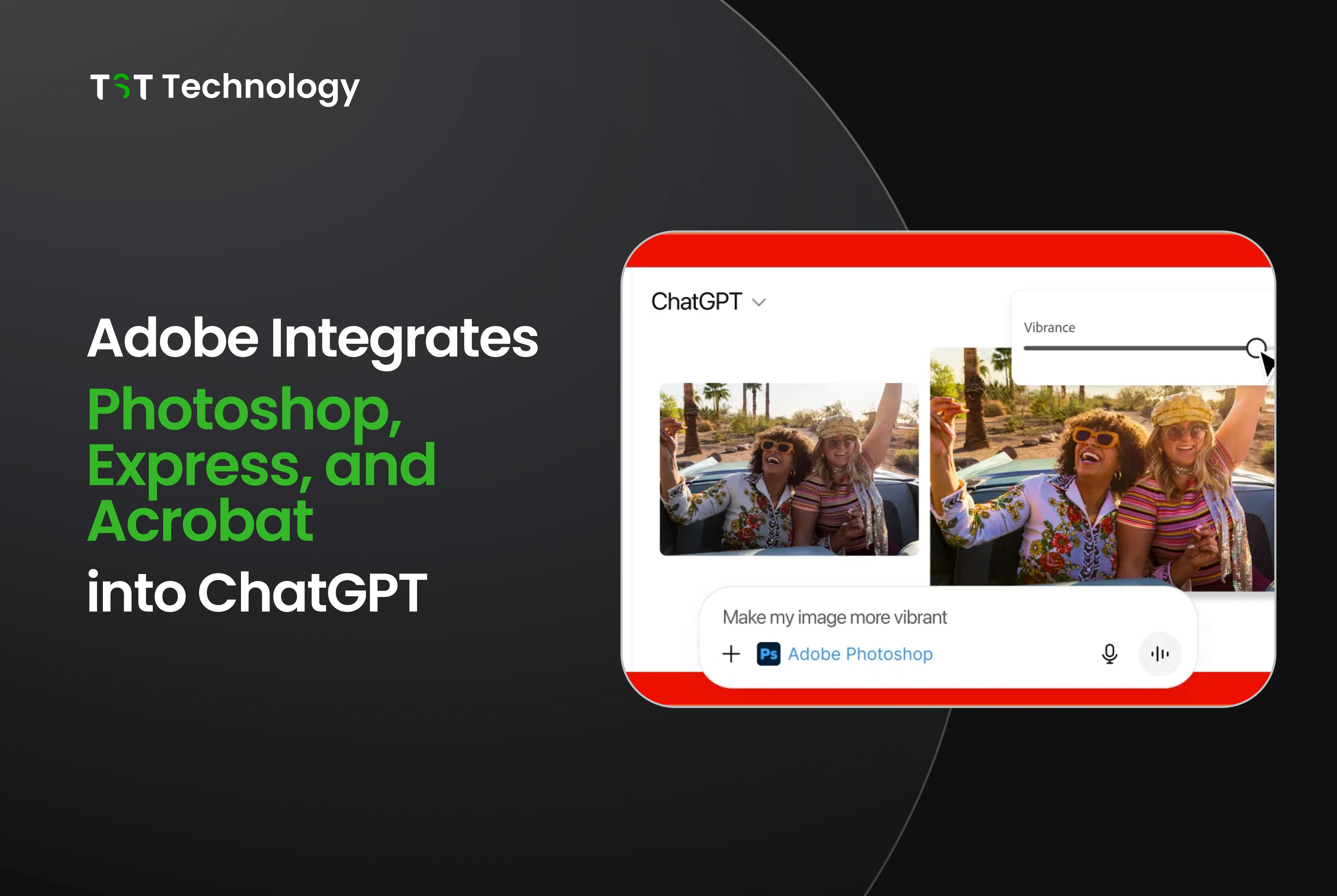 Adobe Integrates Photoshop, Express, and Acrobat into ChatGPT