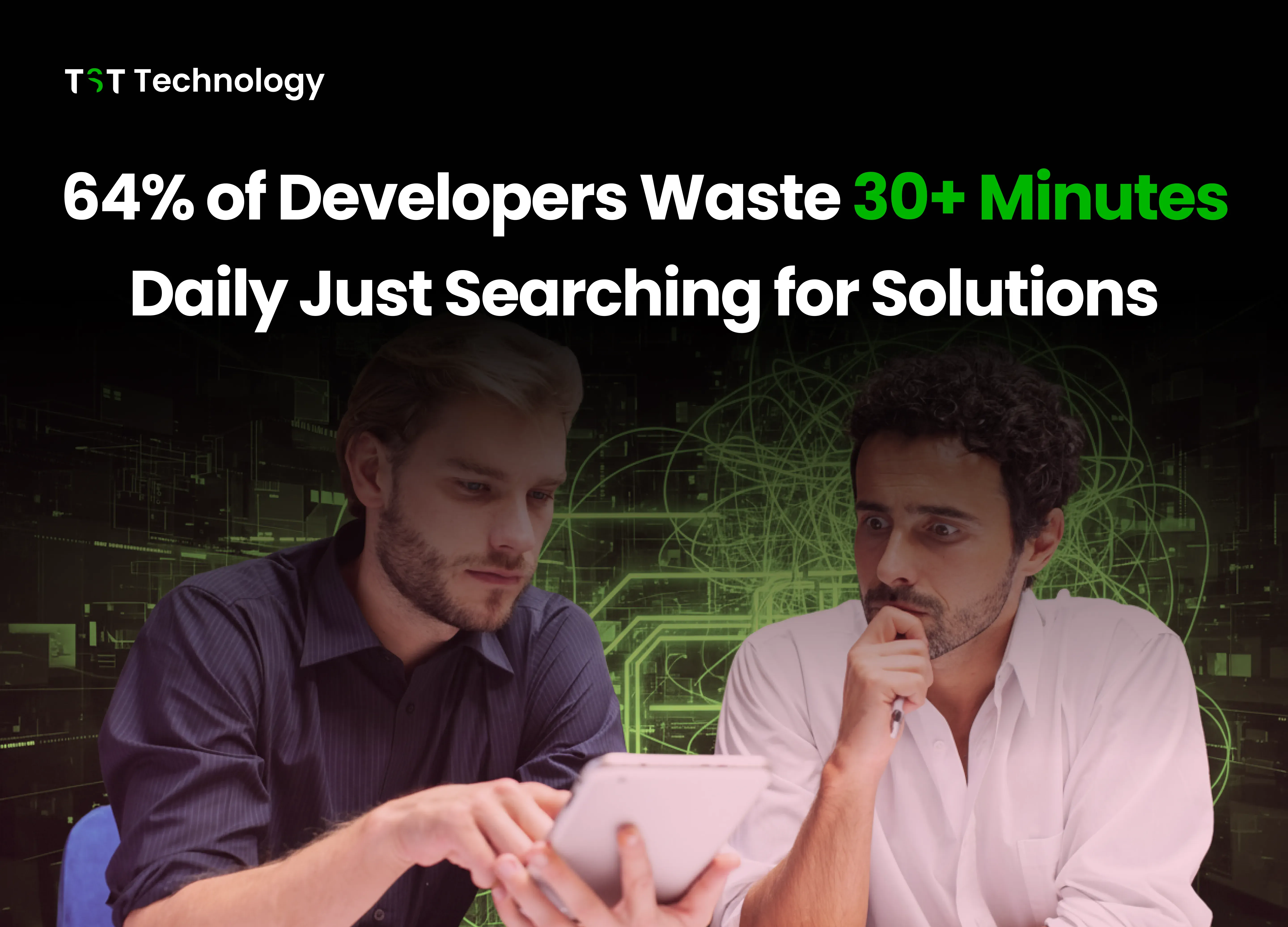 64% of Developers Waste 30+ Minutes Daily Just Searching for Solutions