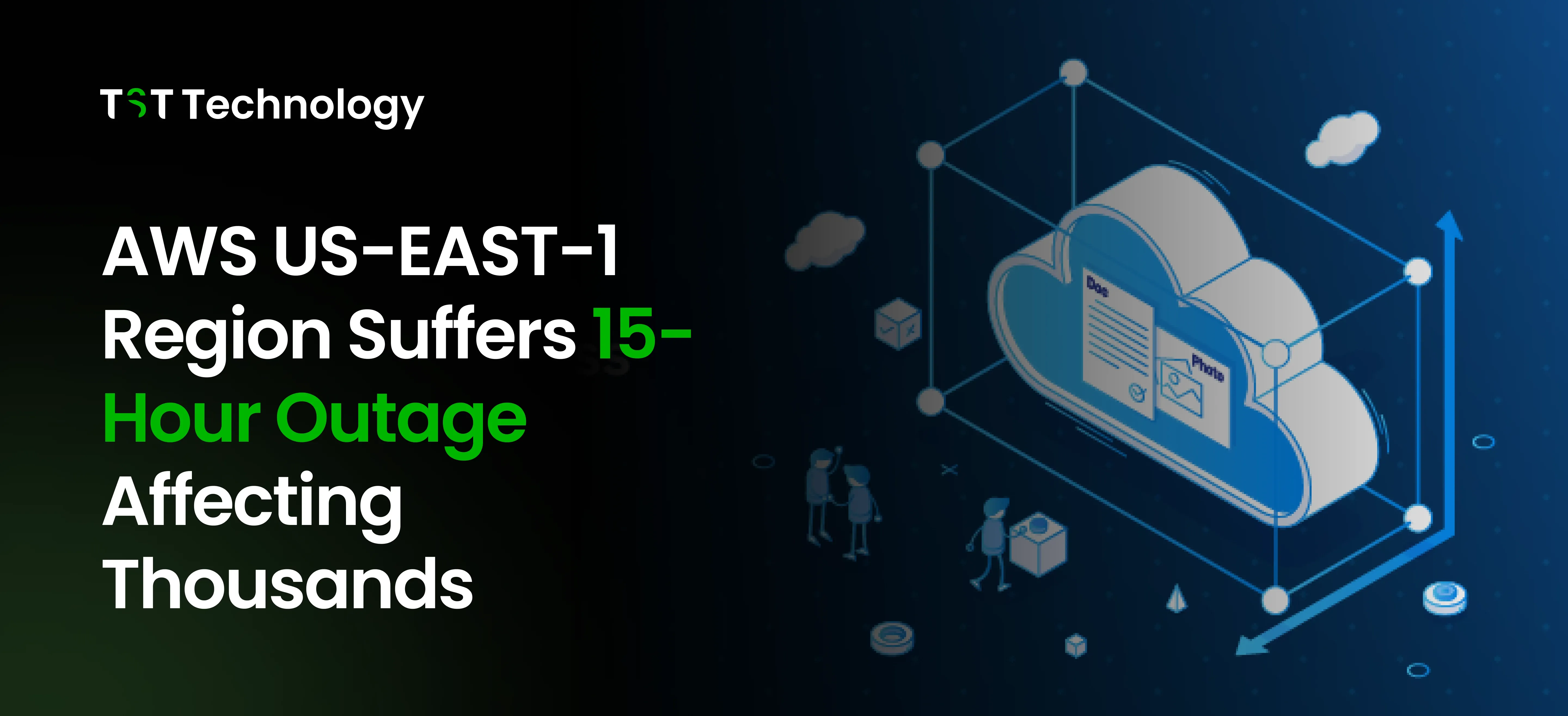 AWS US-EAST-1 Region Suffers 15-Hour Outage Affecting Thousands