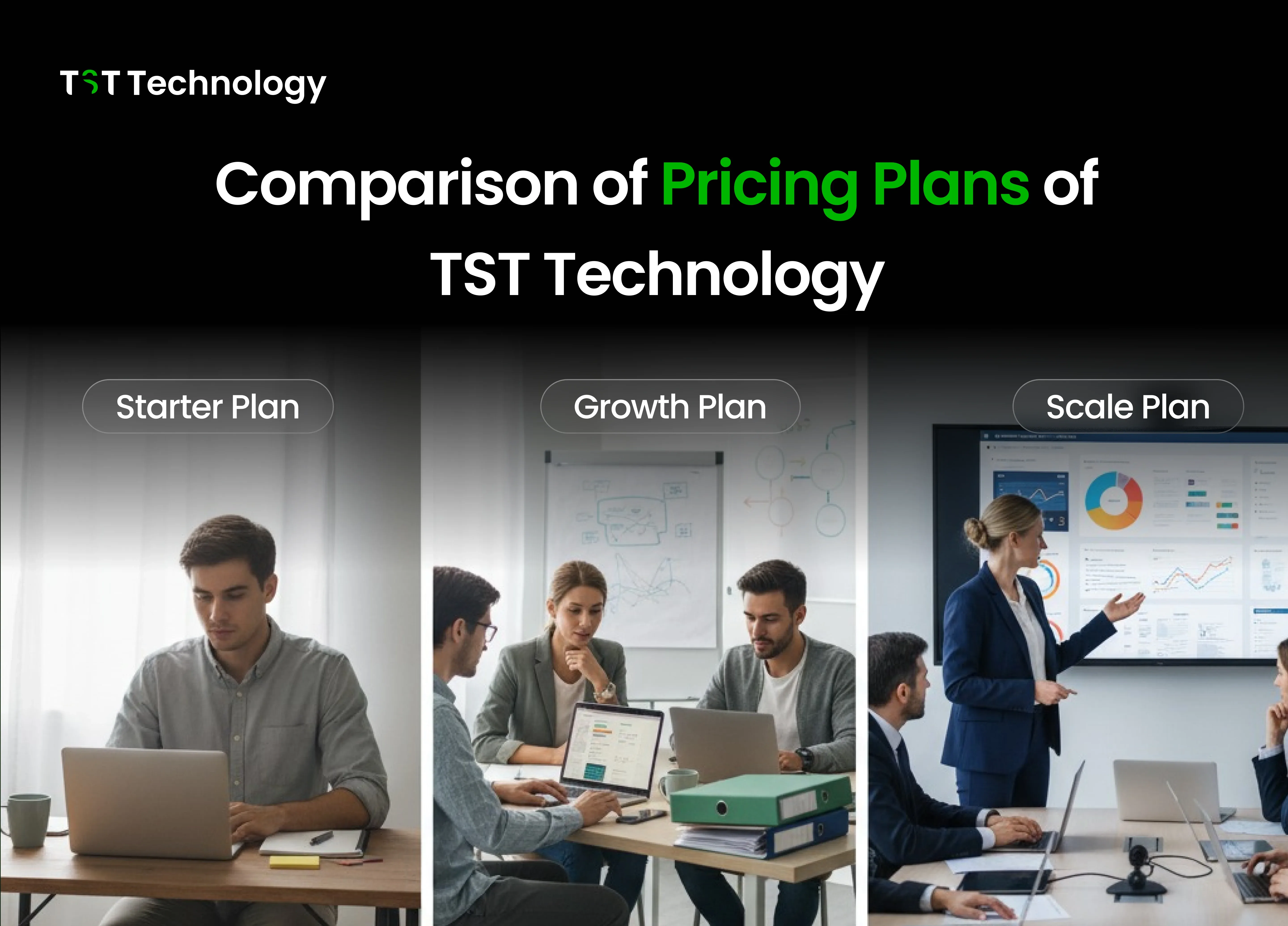 Comparison of Pricing Plans of TST Technology