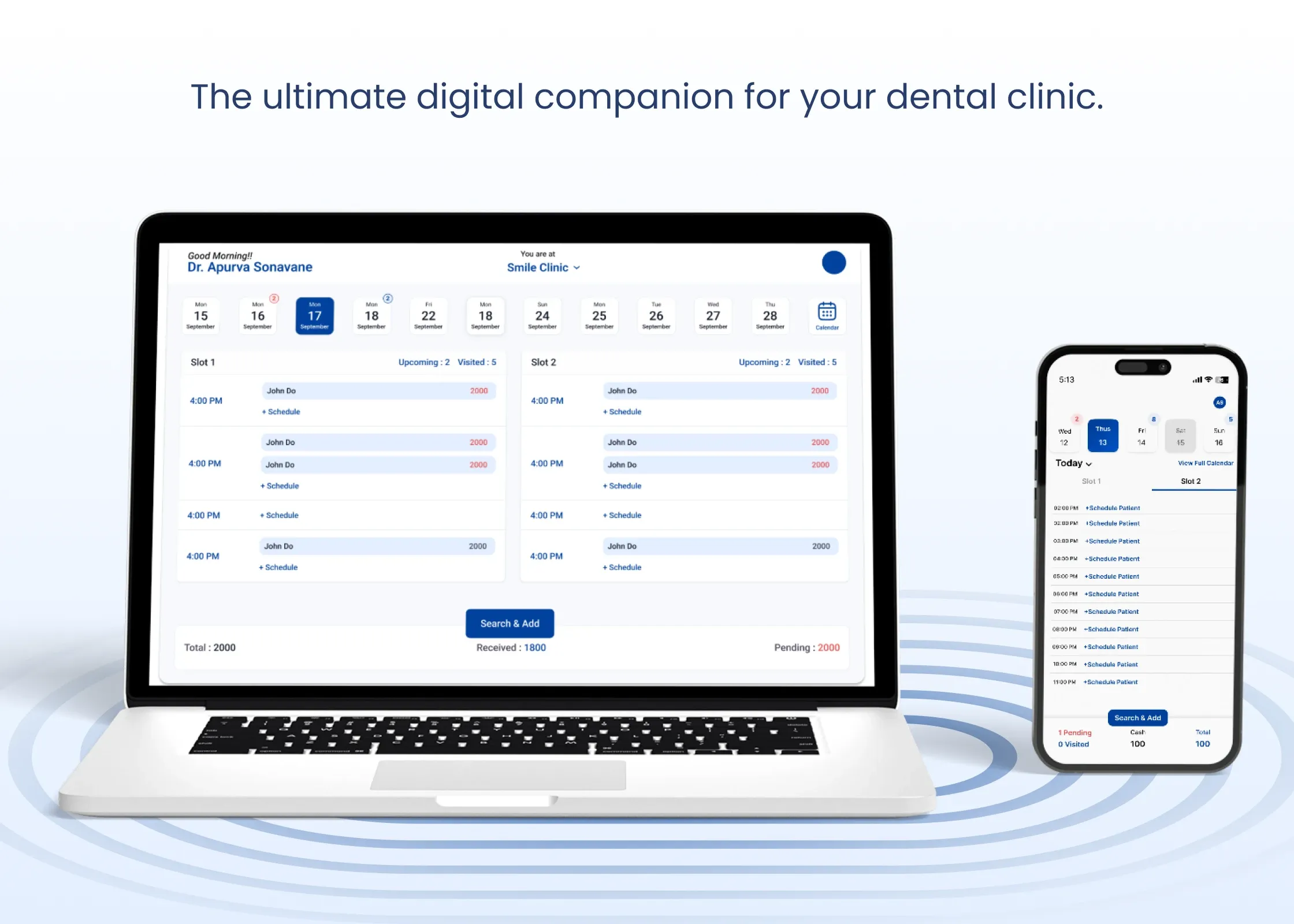 Dento service page - work Section