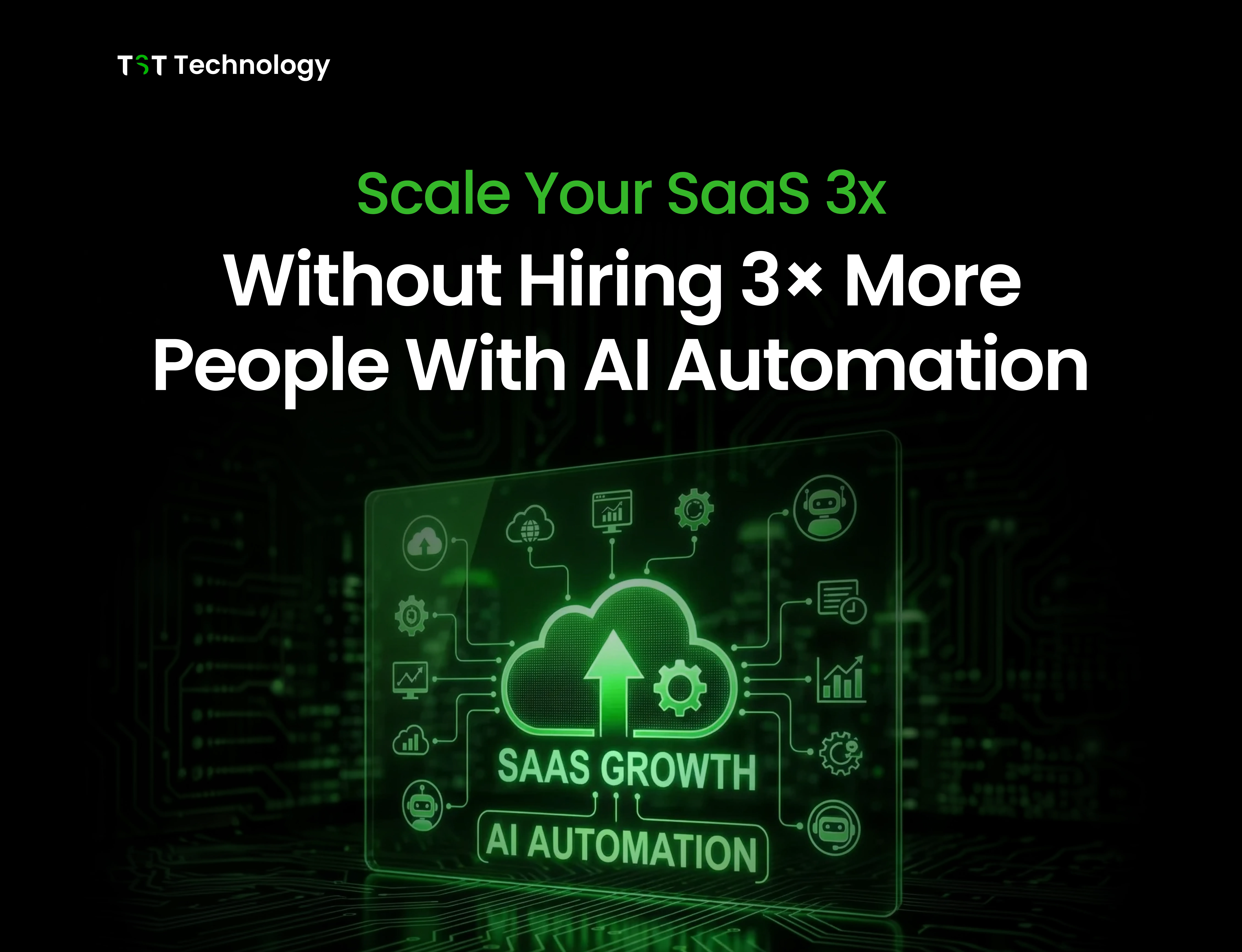 Scale Your SaaS 3× Without Hiring 3× More People With AI Automation