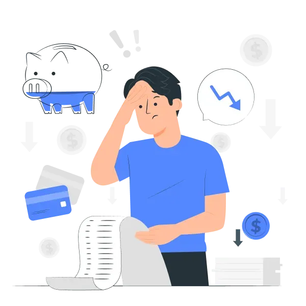 Money stress-pana