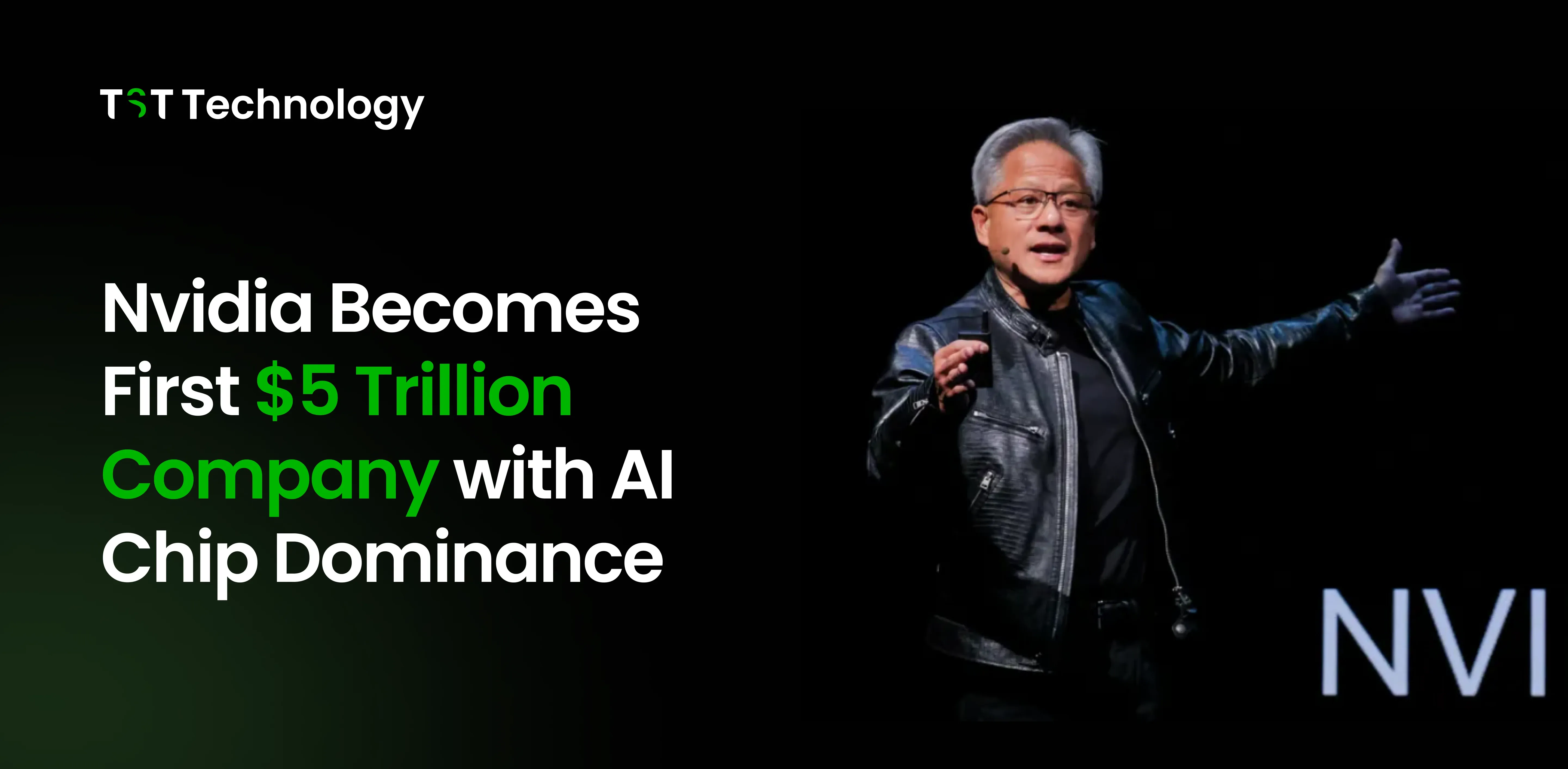 Nvidia Becomes First $5 Trillion Company with AI Chip Dominance