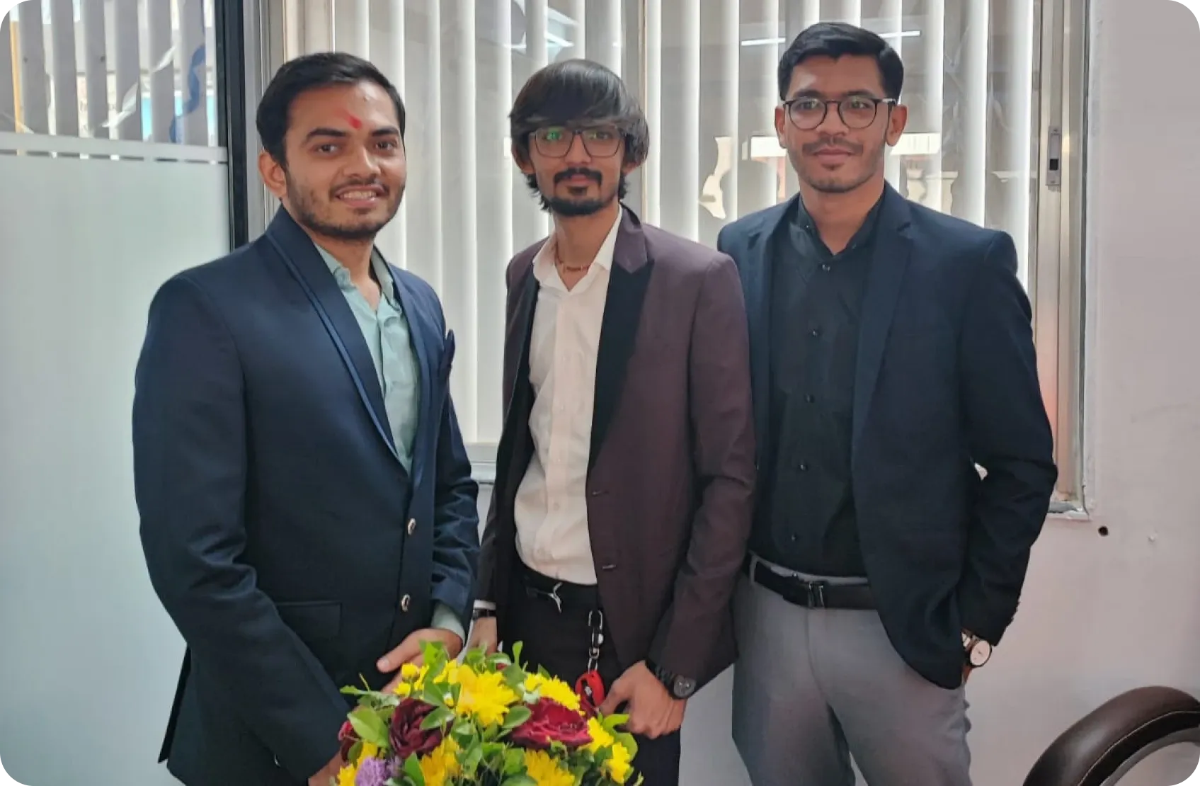 3 person standing